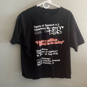 Virgil Abloh MCA Figures of Speech Hyperbole Tee